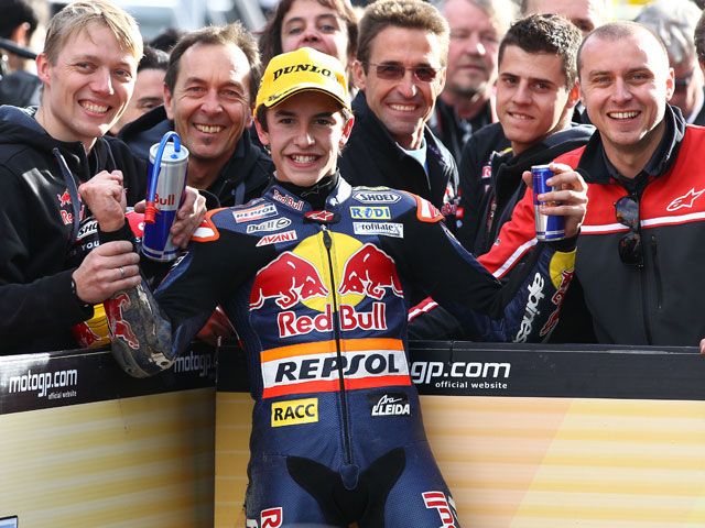 Marc Márquez logró la victoria en Portugal gracias a un equipo de héroes