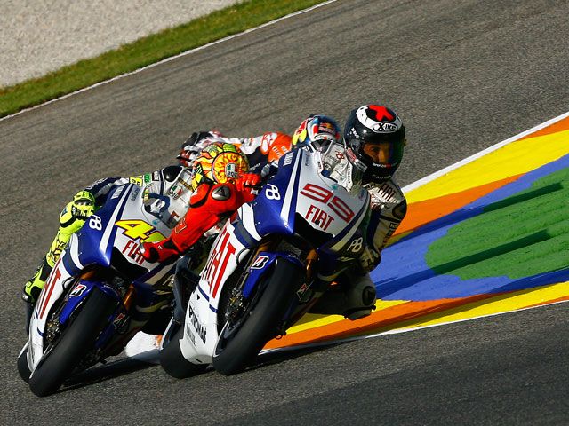 Lorenzo logra la pole virtual en los libres del viernes del GP de Valencia
