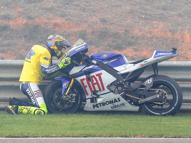 Valentino Rossi: "Bye, bye, Baby"