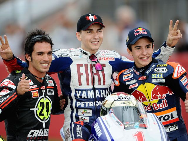 Jorge Lorenzo, el primero también en internet