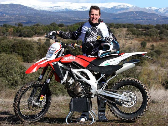 Antonio Gimeno correrá el Dakar con Aprilia
