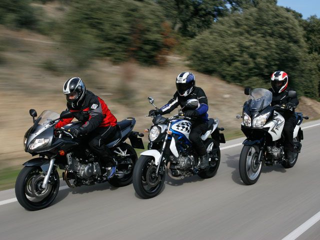 Comparativa Suzuki V2 650cc