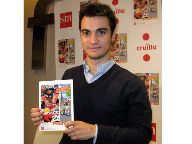 Dani Pedrosa presenta un libro infantil