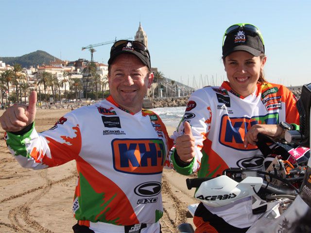 Los pilotos españoles en el Dakar 2011