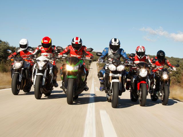 Comparativa Big Naked: Honda, Kawasaki, KTM, MV Agusta, Triumph y Yamaha