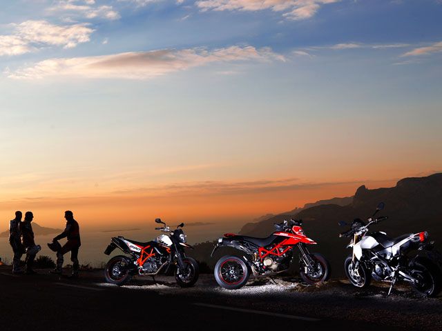 Comparativa grandes supermotard