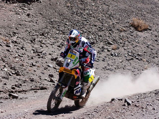 Marc Coma continúa líder del Dakar
