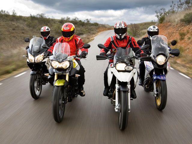 Comparativa Trail, prueba de la Triumph Tiger 800 y Rally Dakar