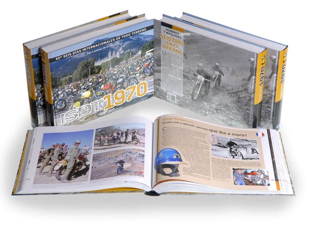Libro de los Seis Días de Enduro de Madrid en 1970