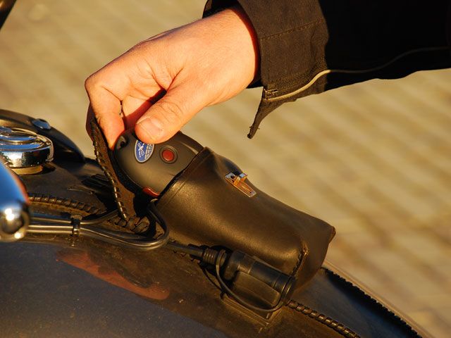 GPS para localizar la moto en caso de robo