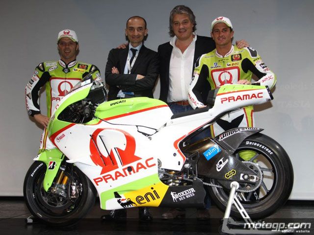 Presentación del equipo Pramac Racing Ducati