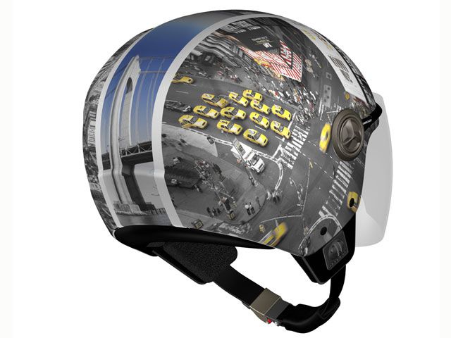 NZI te permite decorar tu casco con cualquier fotografía digital
