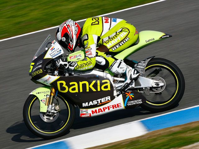 Stefan Bradl y Héctor Faubel, mejores tiempos en Jerez