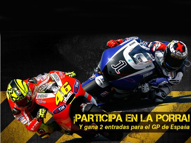 Participa en nuestra porra de MotoGP