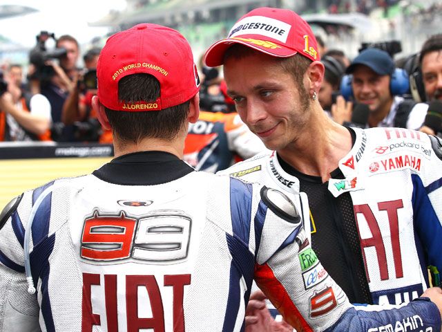 Valentino Rossi: "Jorge Lorenzo cae antipático a todos"