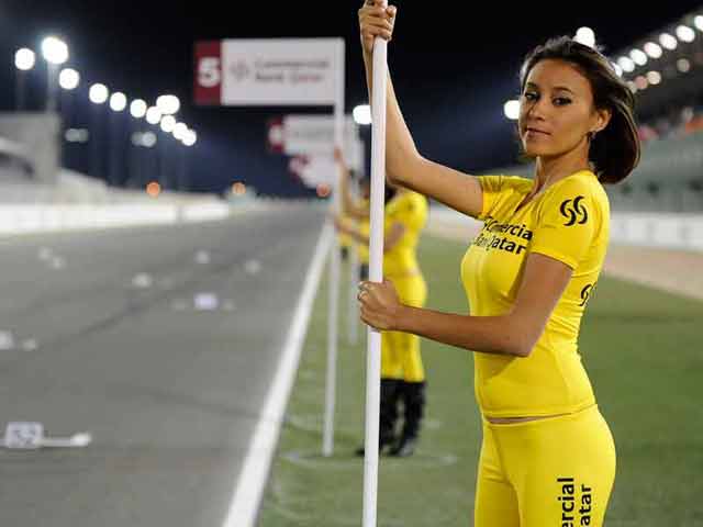 Galería de fotos de las chicas del GP de Qatar de MotoGP