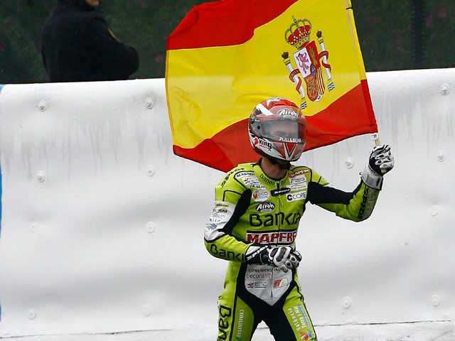 Nico Terol (Aprilia): "Tenía pendiente ganar en Jerez. Estoy en una nube"