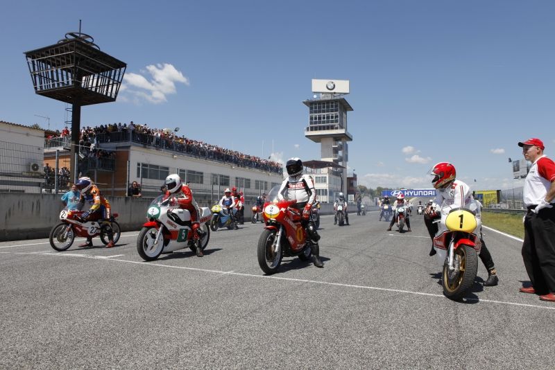 Todo listo para el Classic Moto en el Jarama