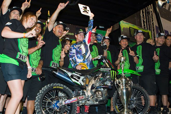 Ryan Villopoto, Campeón del Mundo y AMA de Supercross