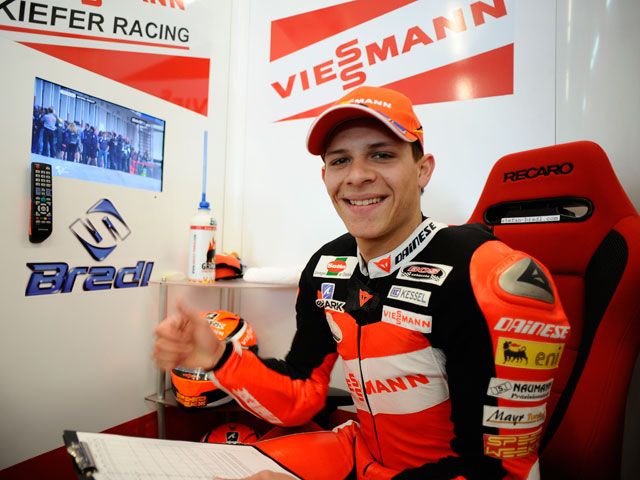 Mejor tiempo para Stefan Bradl en los primeros libres de Moto2