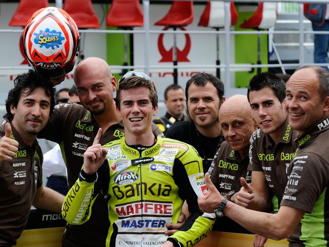 Nico Terol empieza liderando los primeros libres en Le Mans