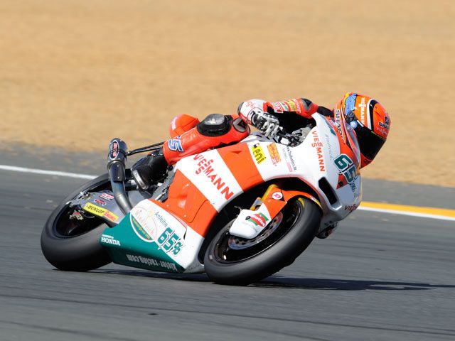 Bradl será primero en la salida de Moto2 en Le Mans
