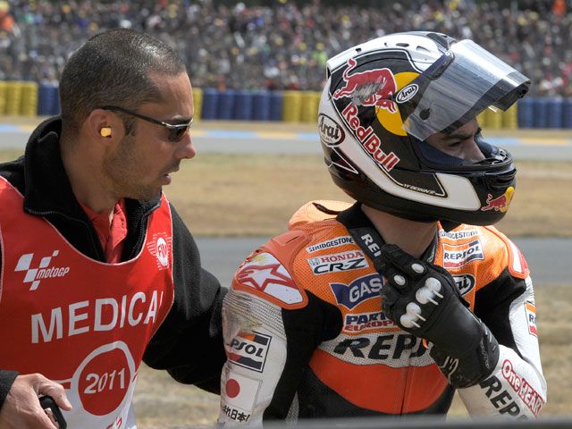 Dani Pedrosa no correrá el GP de Cataluña