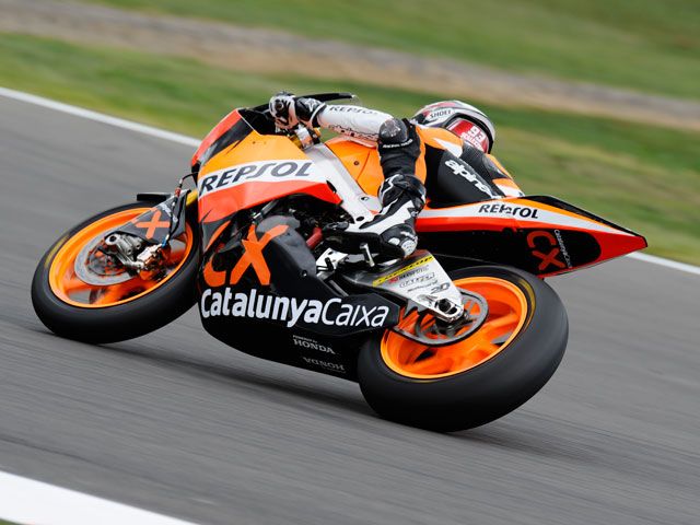 Marc Márquez, primera pole position en Moto2