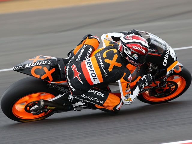 Marc Márquez, mejor tiempo en el último libre de Moto2