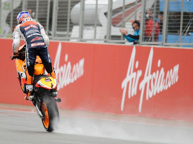 Casey Stoner: "Me conformaba con mantenerme en la moto"