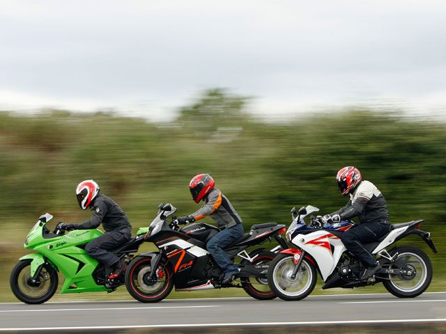 Comparativa deportivas 250 cc