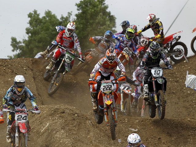7ª Prueba del Mundial de Motocross, en La Bañeza (León)