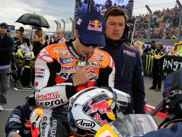Dani Pedrosa es duda para Assen