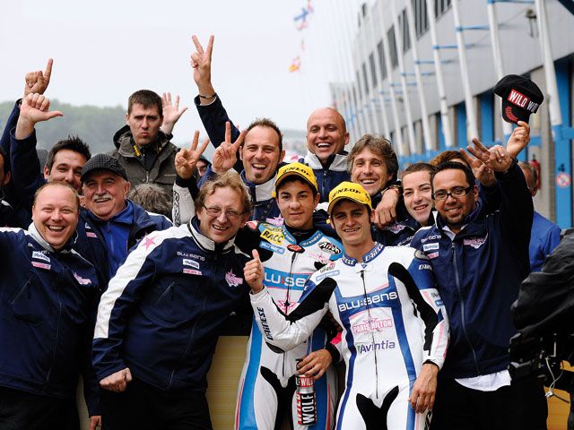 Maverick Viñales: "Utilizaba el pie en las frenadas para ver el agarre"