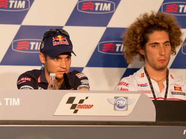 Dani Pedrosa: Marco Simoncelli no tiene más que pelo en la cabeza"