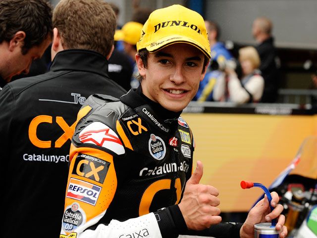 Marc Marquez lidera los libres de Moto2