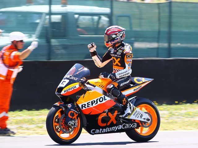 Marc Márquez: "Ha sido una carrera muy dura"