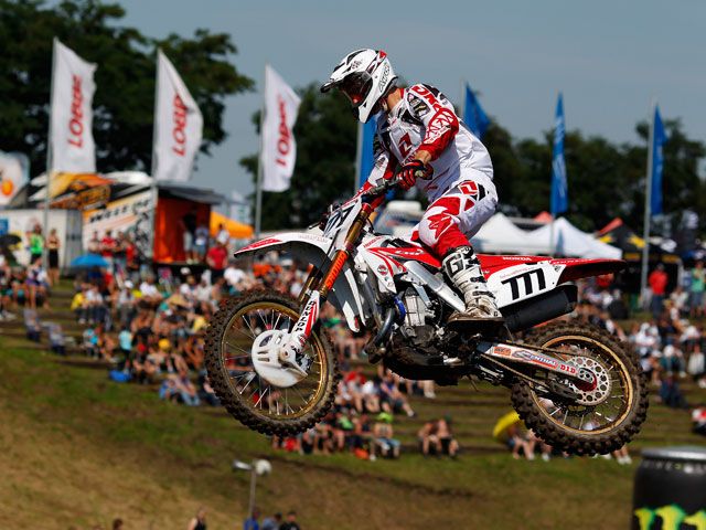 Primera de Evgeny Bobryshev en el Mundial de Motocross