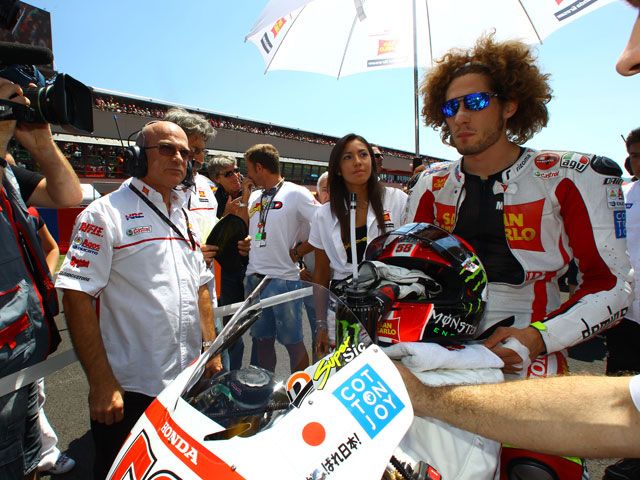 Marco Simoncelli "El objetivo es conseguir un mejor resultado que en Mugello"