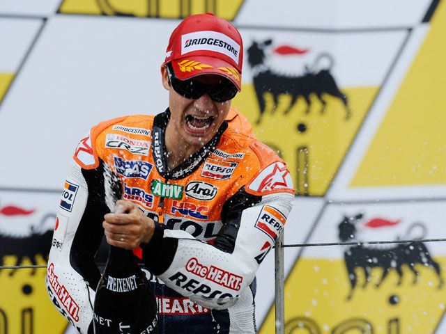 Dani Pedrosa: "No me esperaba ganar en el GP de Alemania"