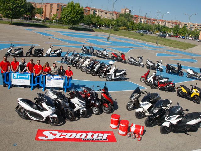 Comparativa de scooter 125
