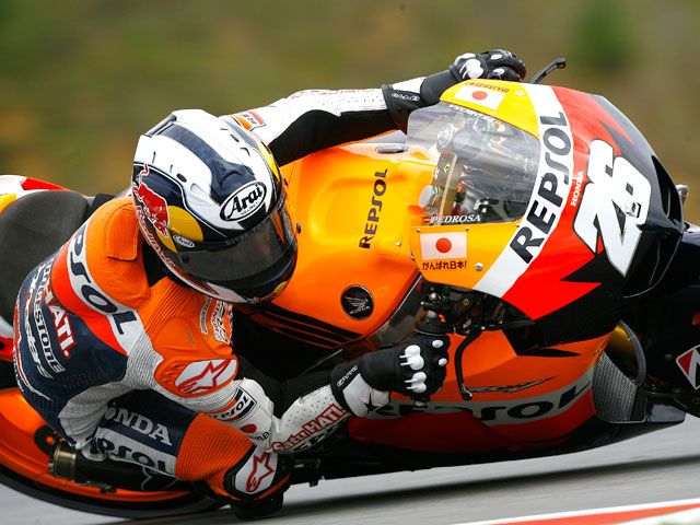 Dani Pedrosa domina en MotoGP; Terol y Bradl, en 125 y Moto2