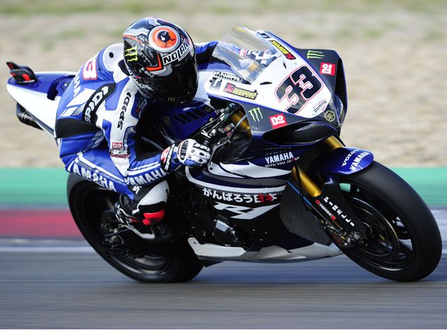 Marco Melandri el más rápido en Misano y Toni Elías prueba la BMW Superbike