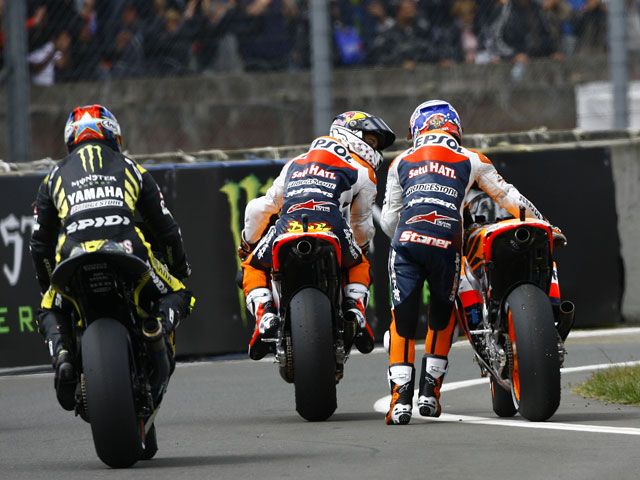 El consumo de gasolina en MotoGP