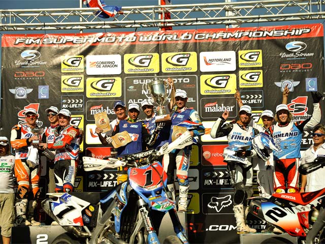 Francia gana el Supermotard de las Naciones. España, quinta