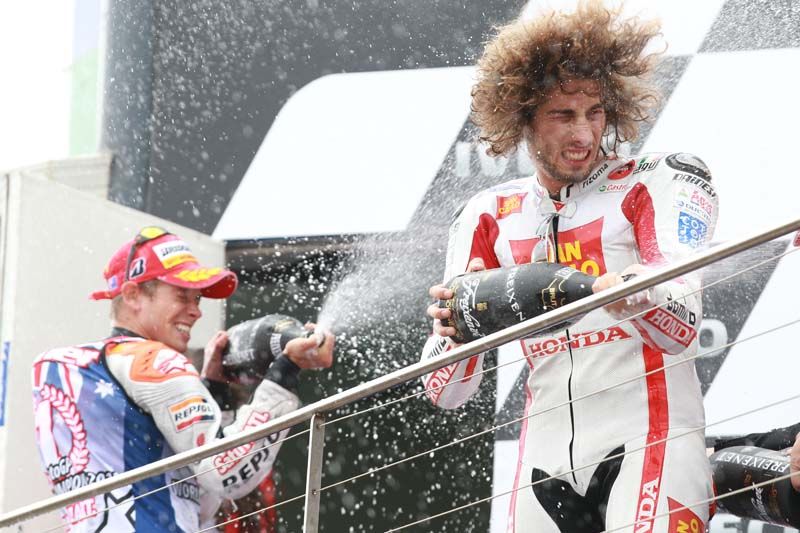 Honda despide a Marco Simoncelli