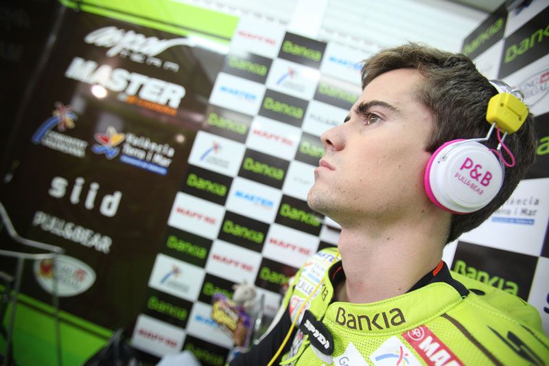 Nico Terol se toma con calma los entrenamientos