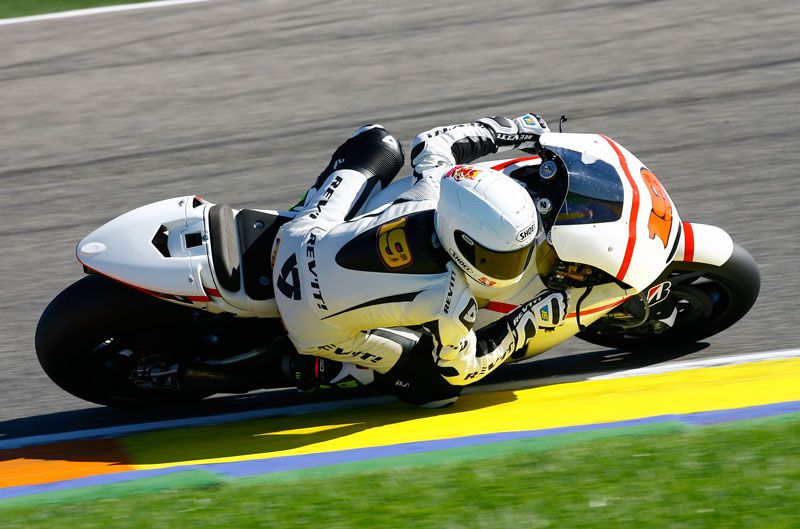 Alvaro Bautista ya rueda con la Honda de Gresini