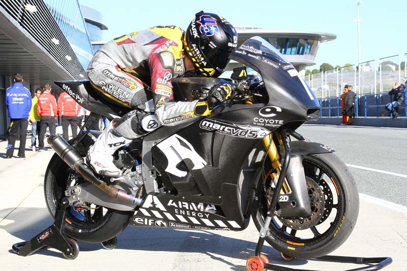 Scott Redding y Colin Edwards, mejores tiempos en los entrenamientos de Jerez
