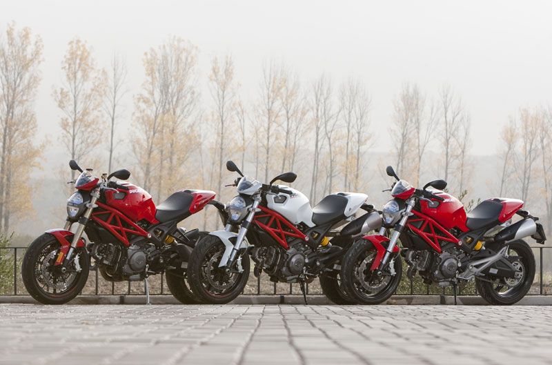 Comparativa Ducati Monster: Ducati 696, Ducati 796 y Ducati 1100 Evo